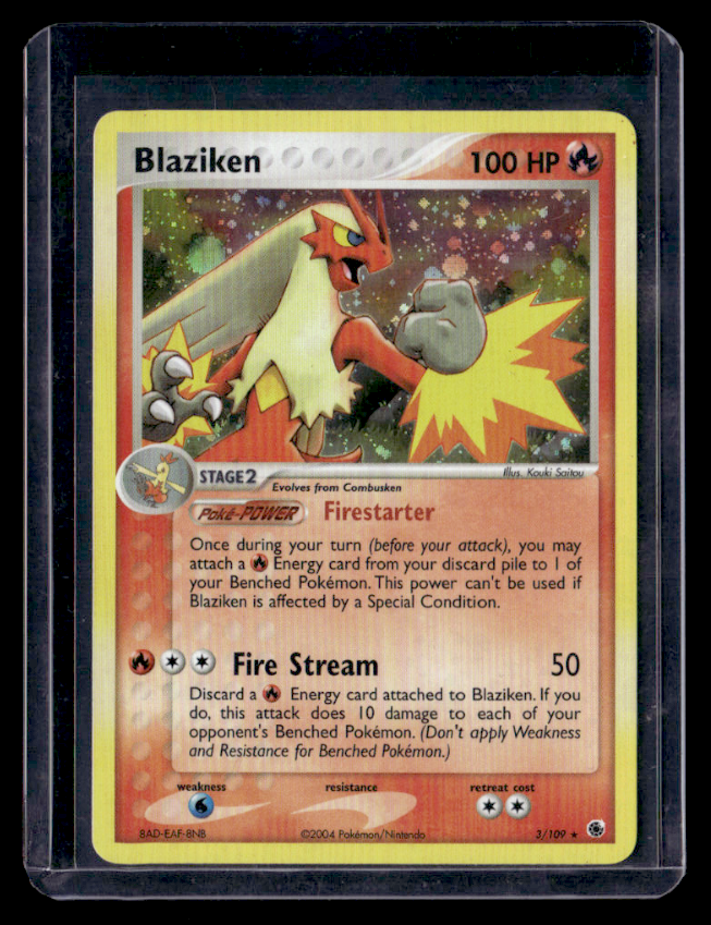 Blaziken Rare EX Battle Stadium 3 HOLO LP