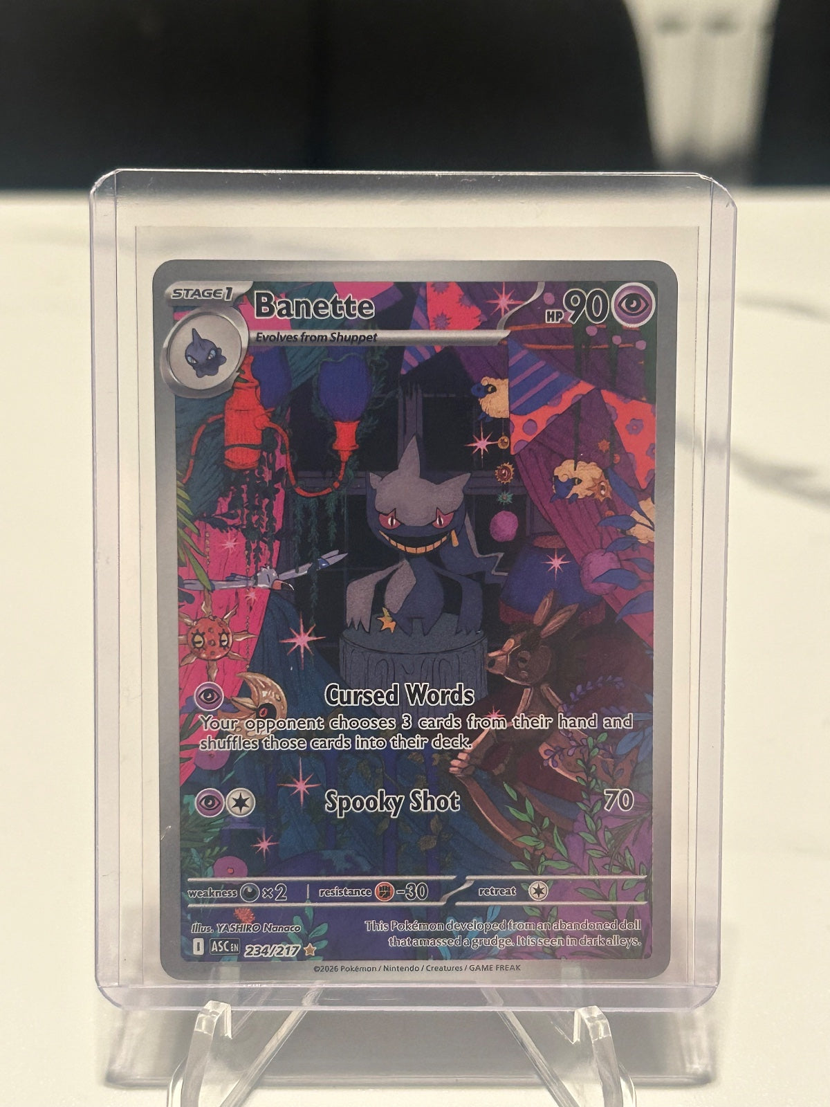 Banette Holo Illustration Rare ME: Ascended Heroes 234/217 NM