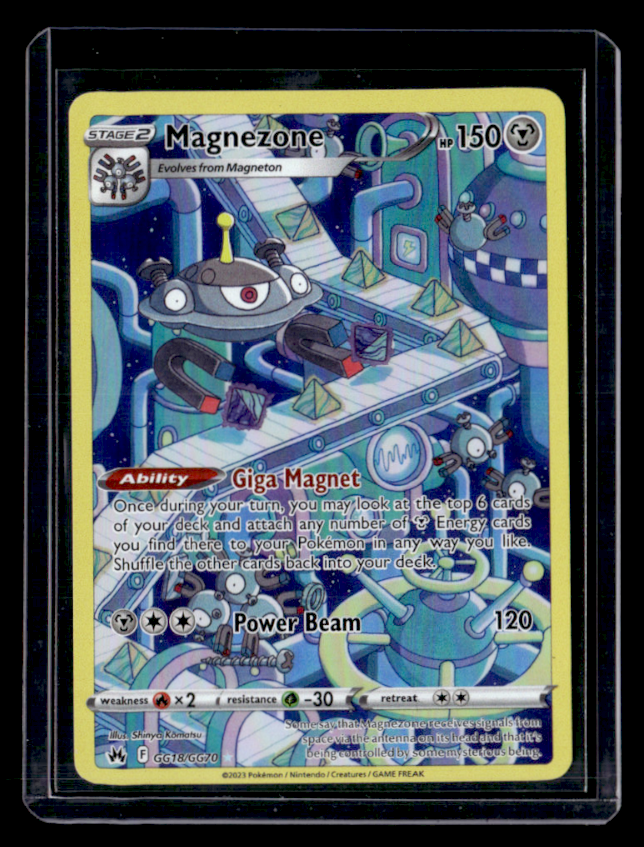 Magnezone Holo Ultra Rare SWSH Crown Zenith Galarian Gallery GG18/GG70 NM