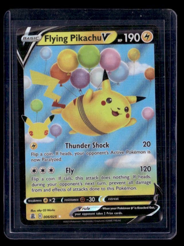 Flying Pikachu V Holo Ultra Rare Celebrations 006/025 NM