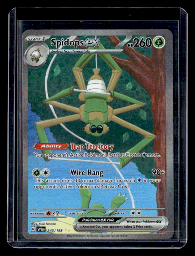Spidops ex Special Illustration Rare SV01 Scarlet & Violet Base Set 243/198 NM