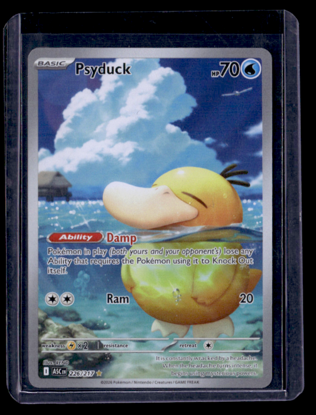 Psyduck Holo Illustration Rare ME: Ascended Heroes 226/217 NM