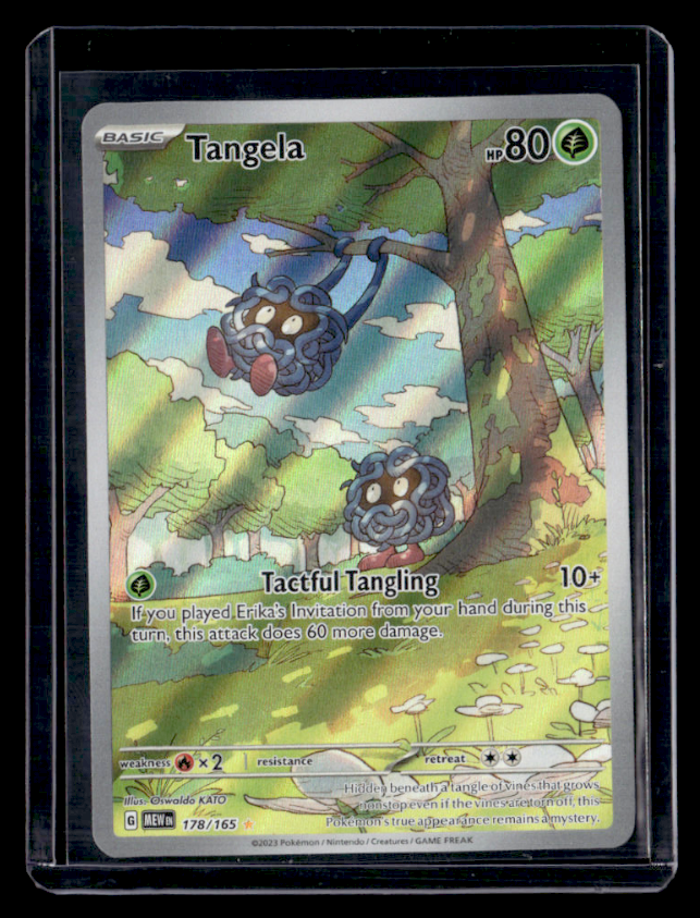 Tangela Holo Illustration Rare SV Scarlet & Violet 151 178/165 NM