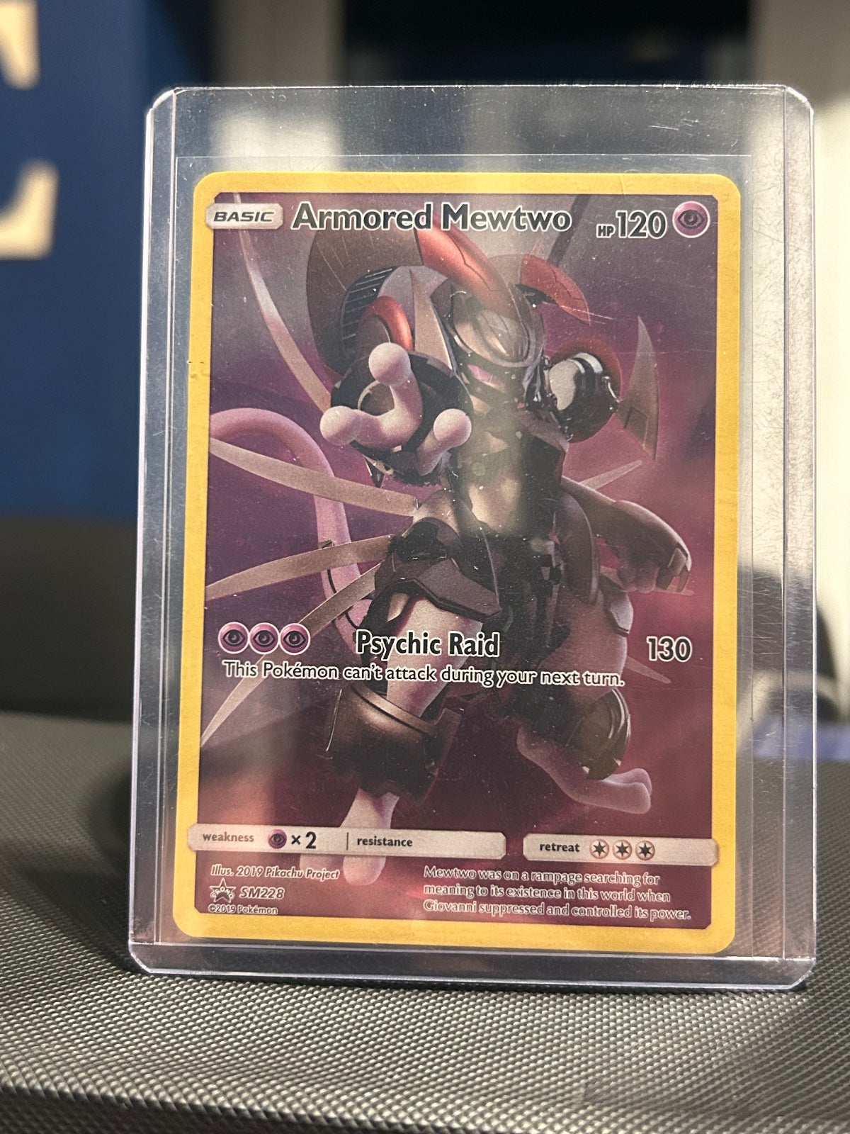 Armored Mewtwo - Holo Promo SM Promos SM228 NM