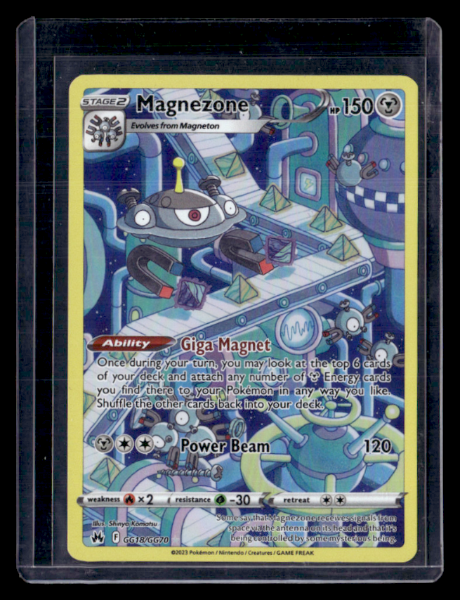 Magnezone Holo Ultra Rare SWSH: Crown Zenith: Galarian Gallery GG18/GG70 NM