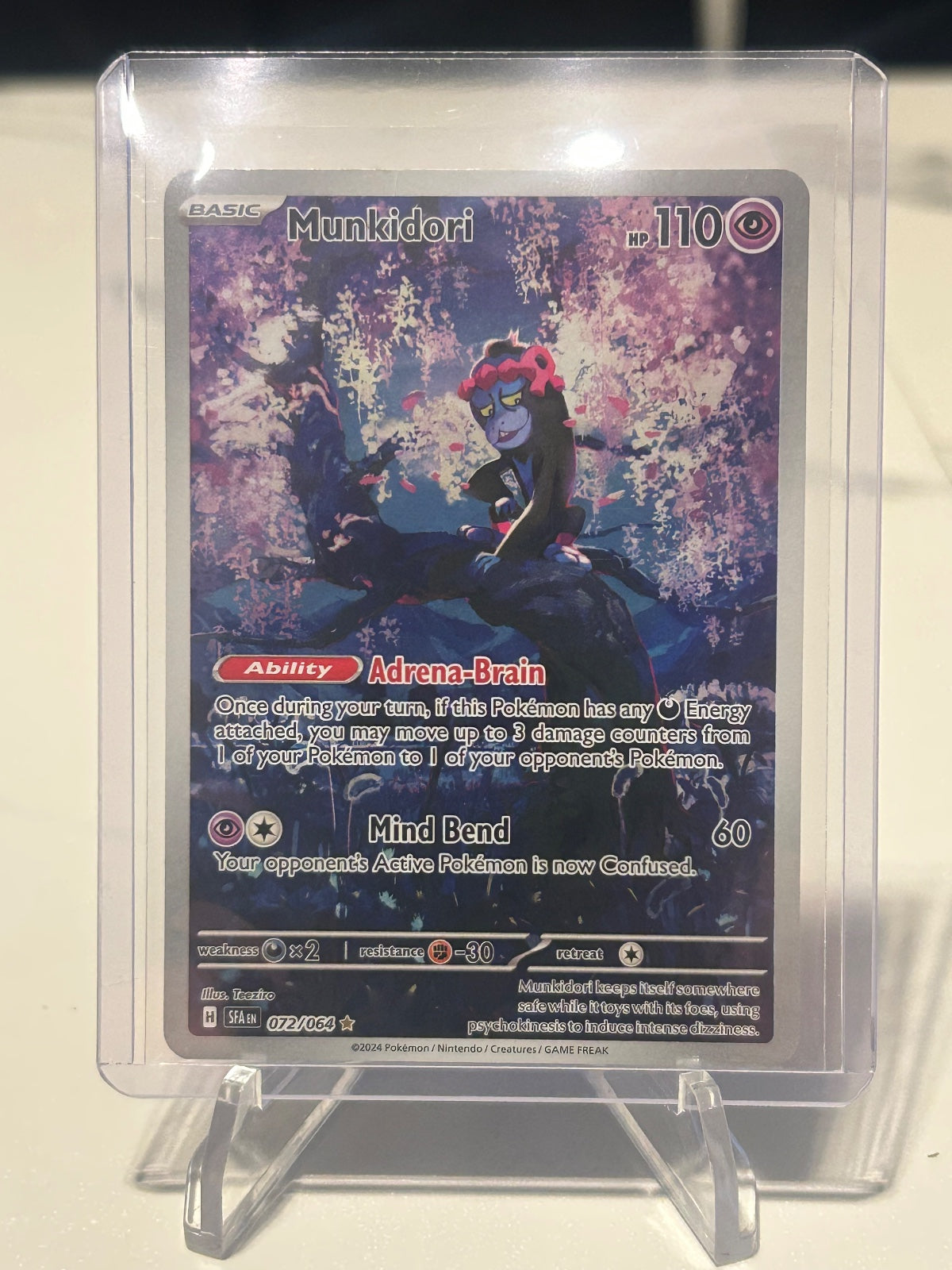 Munkidori Holo Illustration Rare SV: Shrouded Fable 072/064 NM