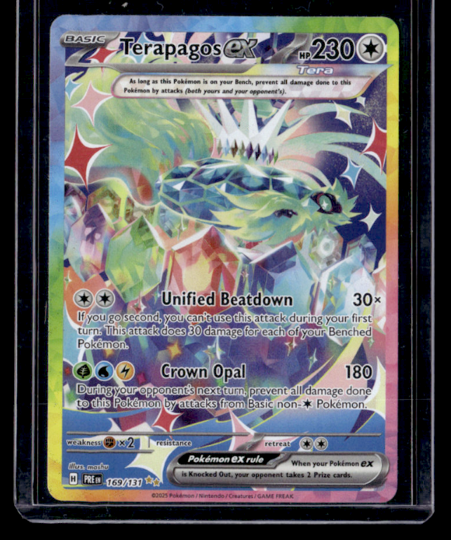 Terapagos ex Holo Special Illustration Rare SV: Prismatic Evolutions 169/131 NM