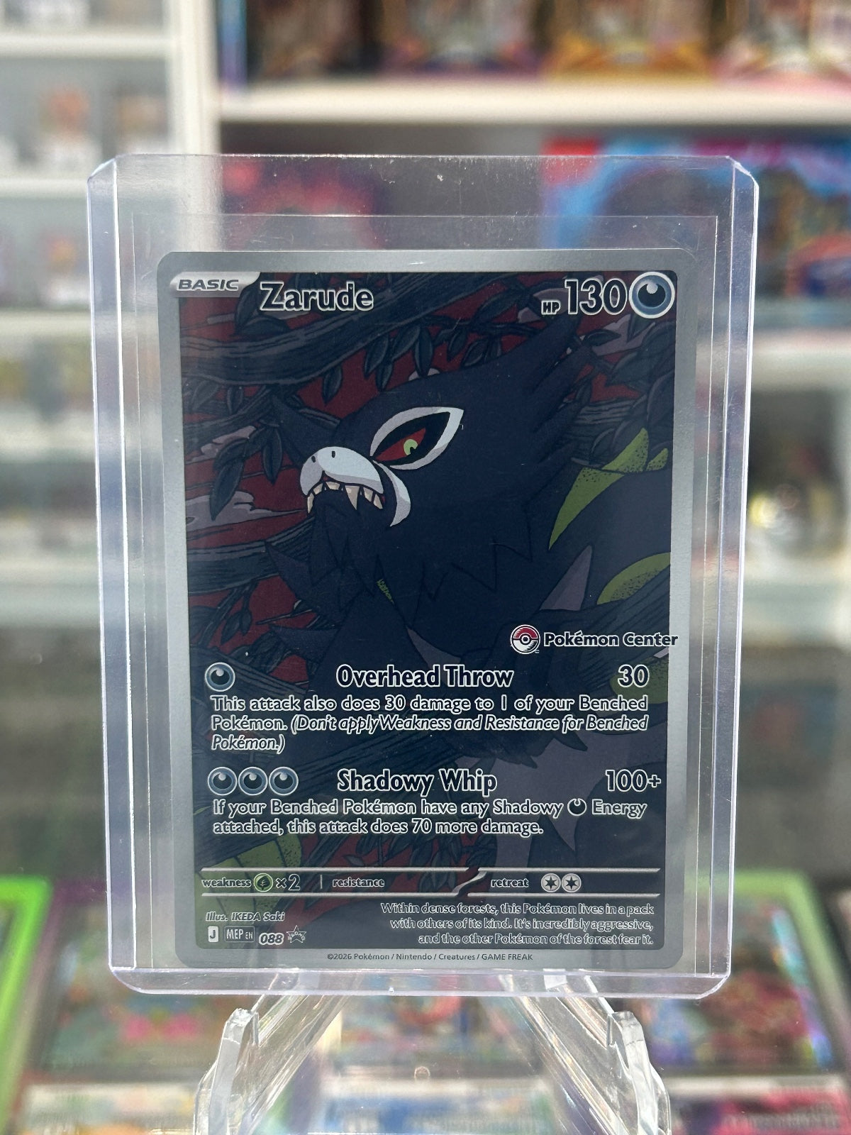 Zarude - (Pokemon Center Exclusive) Promo ME: Mega Evolution Promo 088 NM