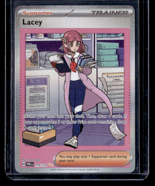 Lacey Holo Special Illustration Rare SV: Prismatic Evolutions 175/131 NM