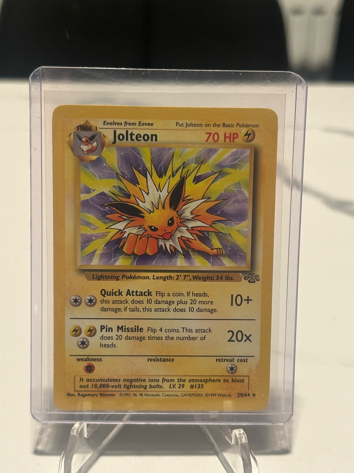 (LP) Jolteon (20) Unlimited Rare Jungle 20/64 
