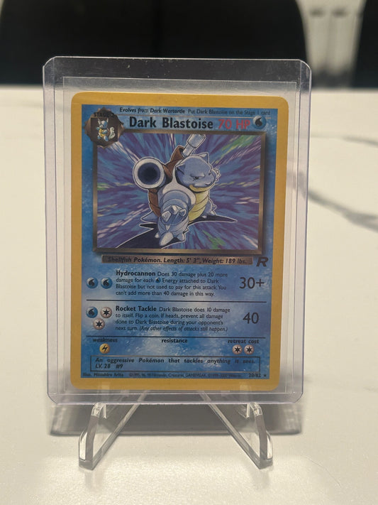 Dark Blastoise (20) Unlimited Rare Team Rocket 20/82 NM