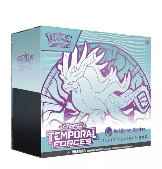 Temporal Forces Pokemon Center ETB Walking Wake New Sealed
