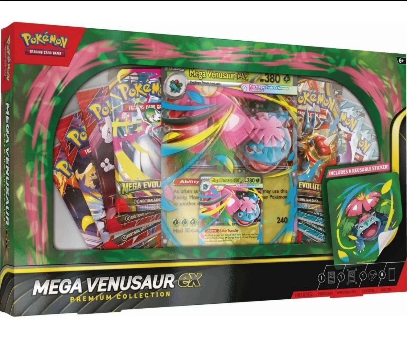 Mega Venusaur EX Premium Collection New Sealed Pokemon