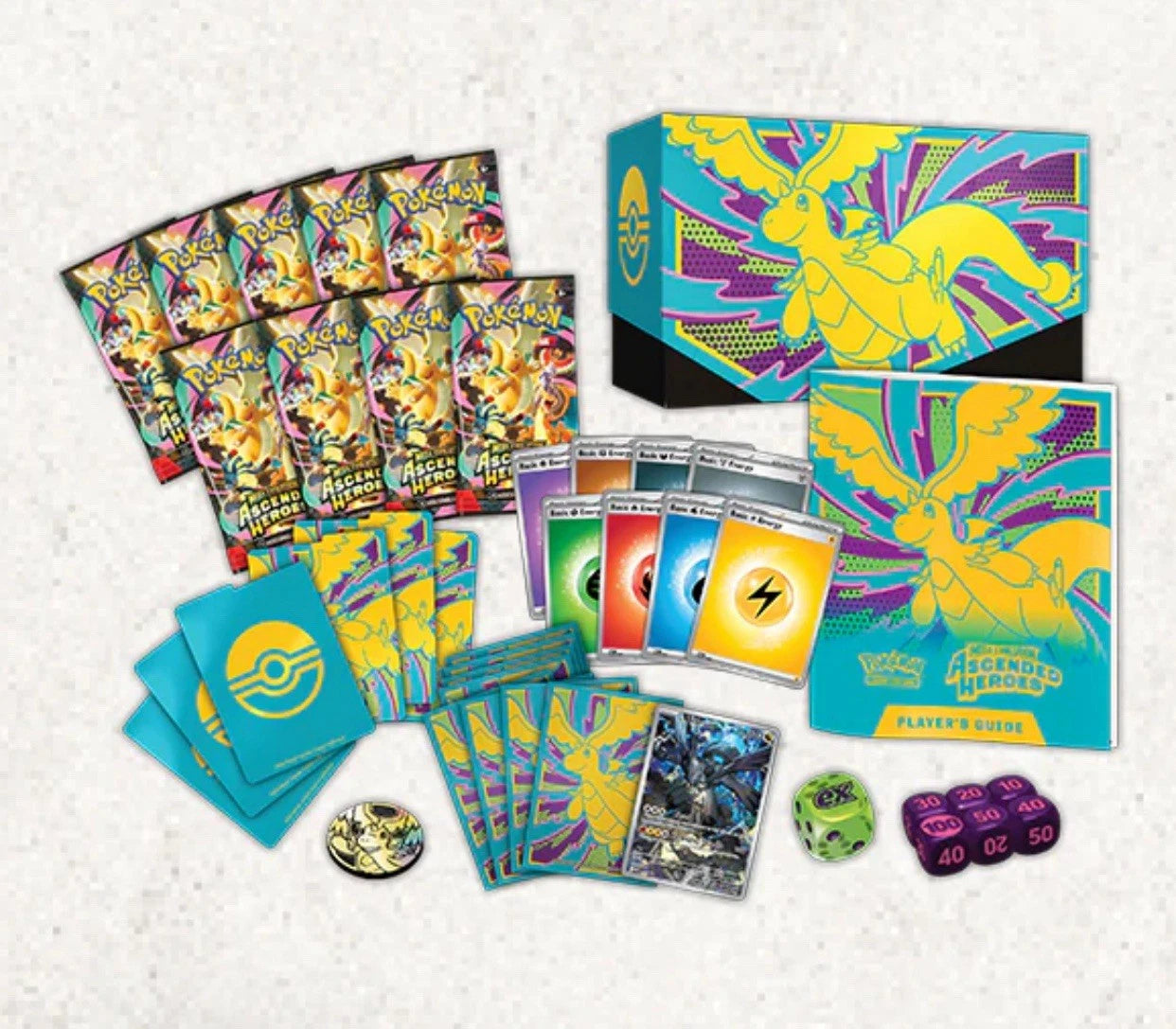 Ascended Heroes ETB New Sealed Pokemon